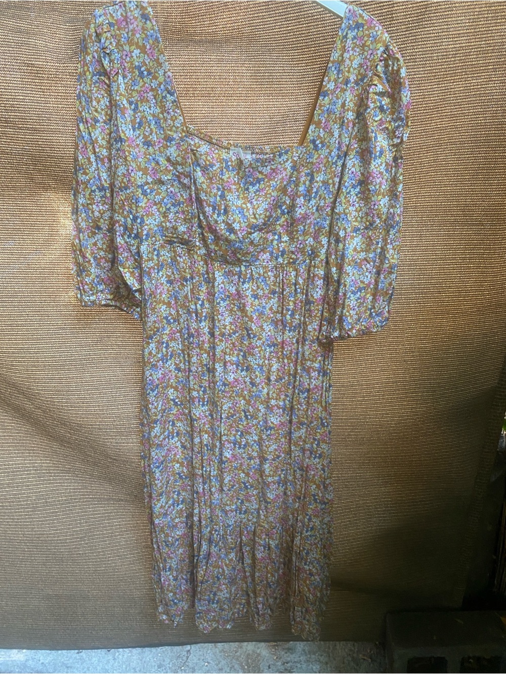 So Floral Long Dress